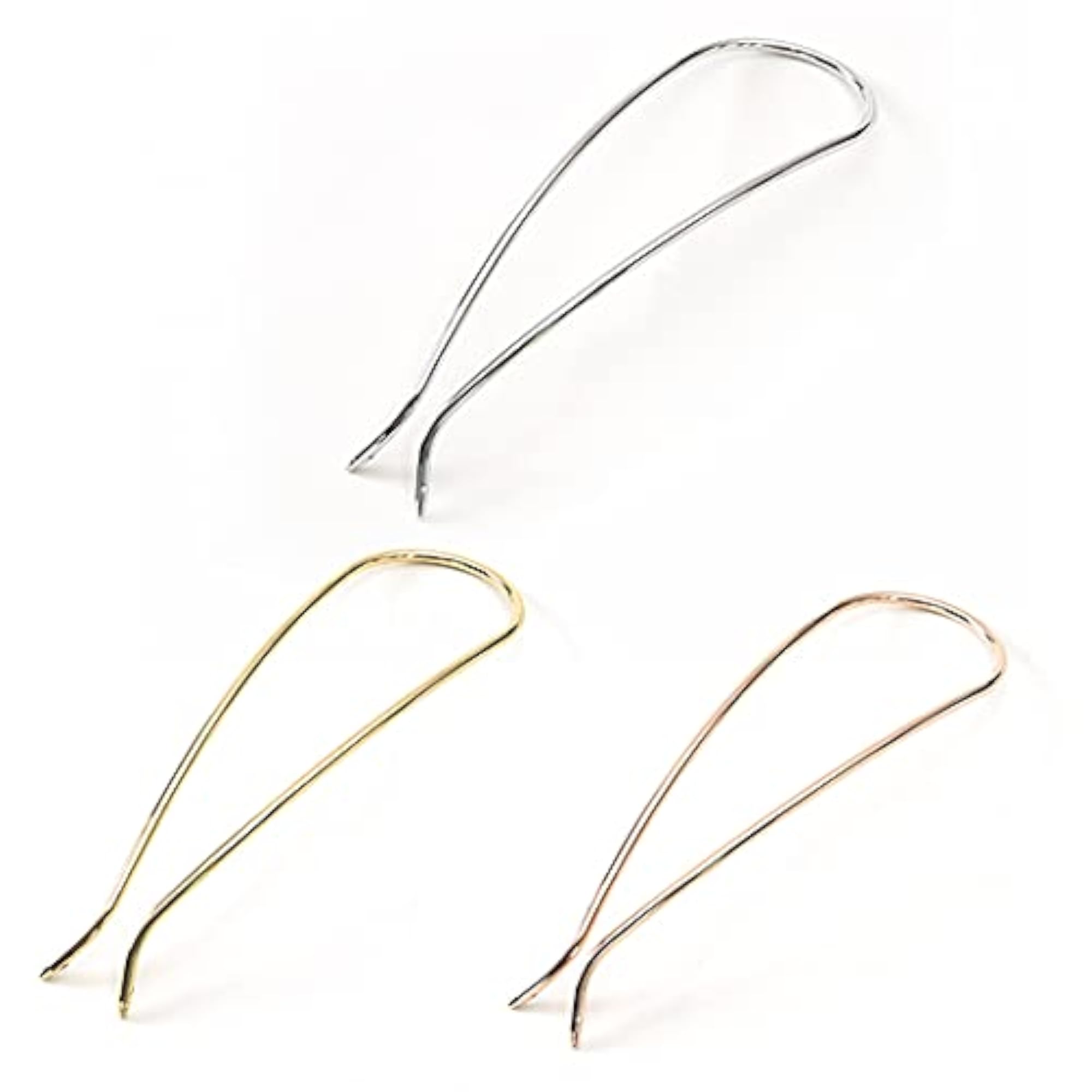 Classic U Shaped Double Prong Hair Pins